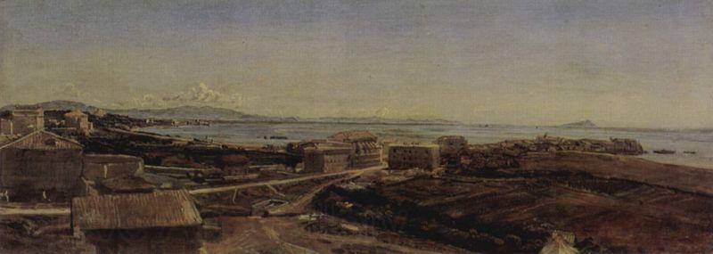 Alexander Ivanov Torre del Greco near Pompeii and Naples Spain oil painting art